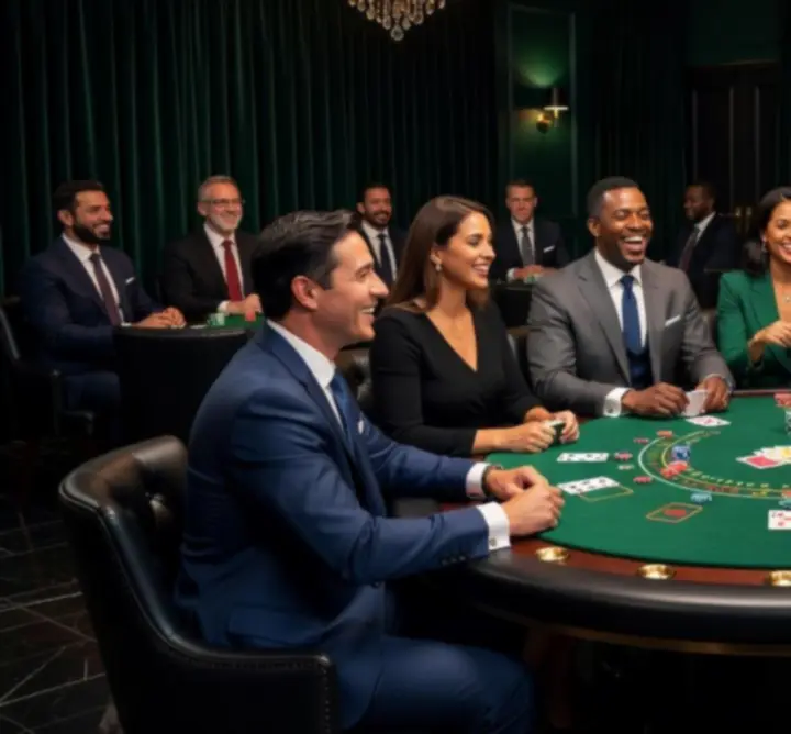 Céges kaszinó csapatépítő est elegáns környezetben