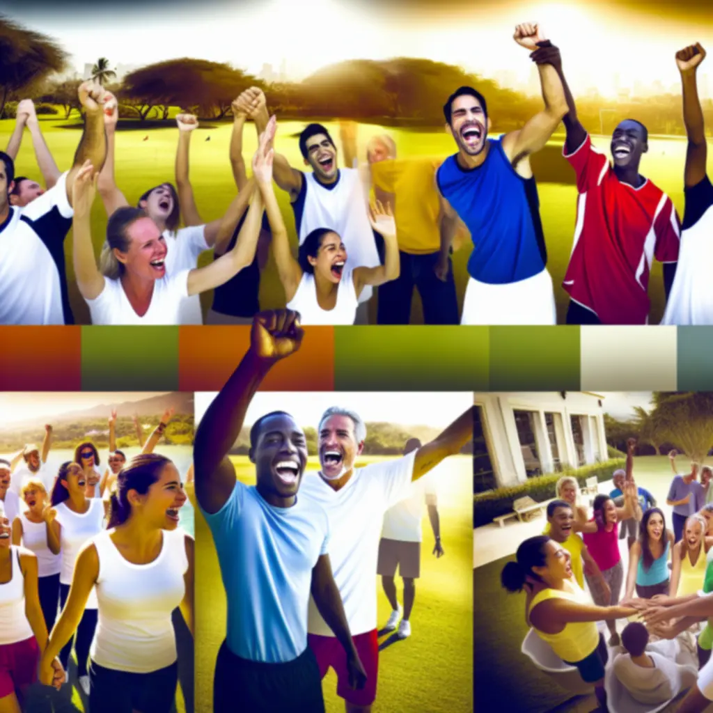 Collage van sport- en community-evenementen bij Sportclub Franeker