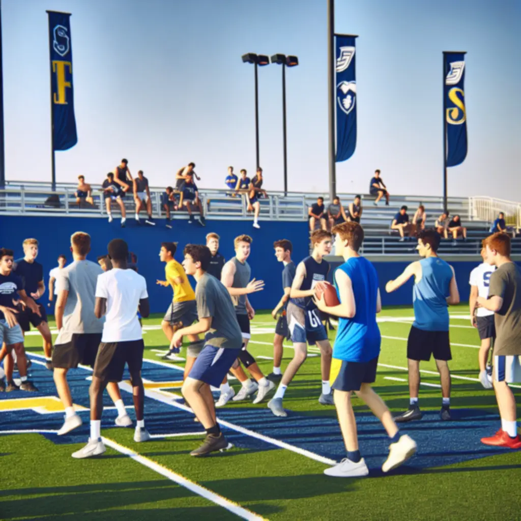 Sporters in actie tijdens een club­evenement bij Sportclub Franeker