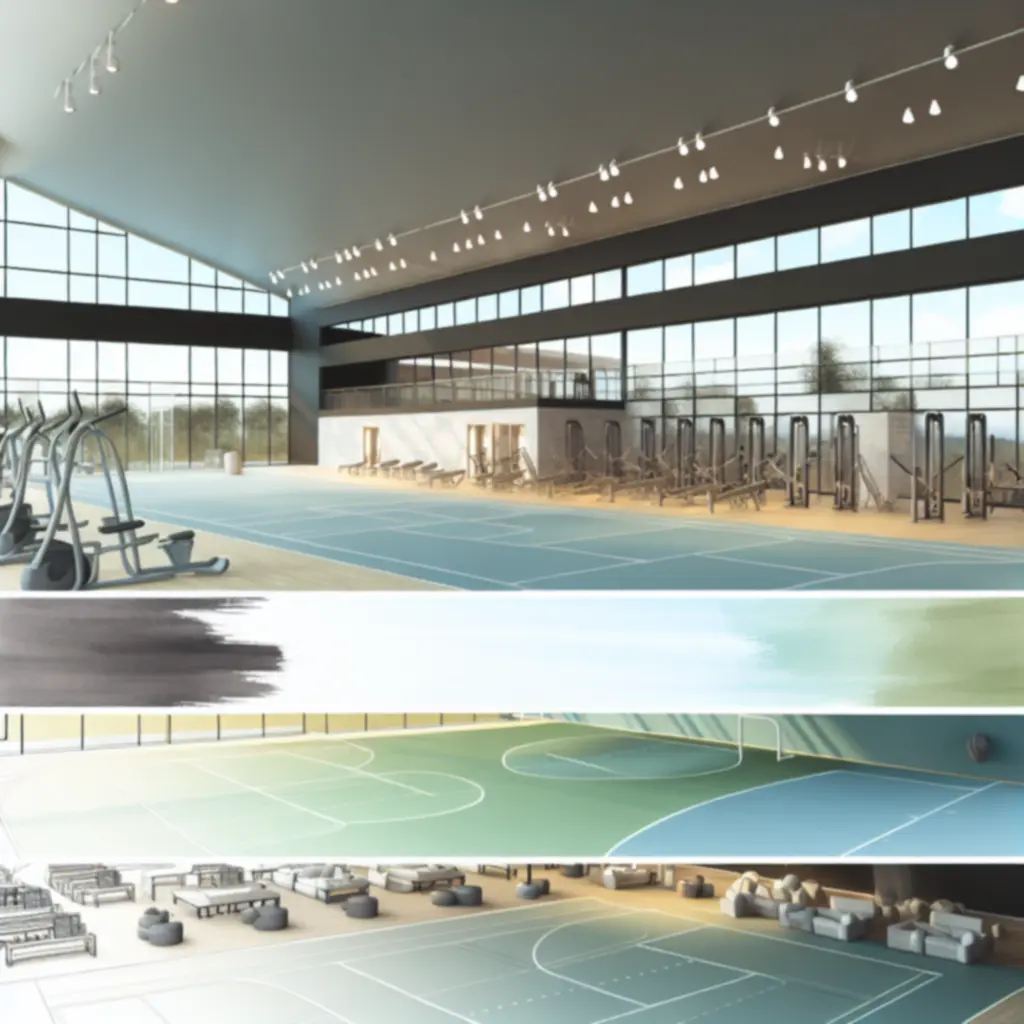 Moderne sportfaciliteiten van Sportclub Franeker